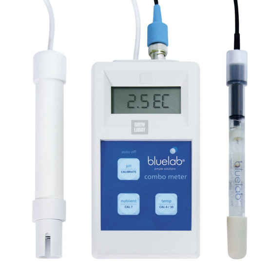 Combo Meter Bluelab (pH, EC y ºC)