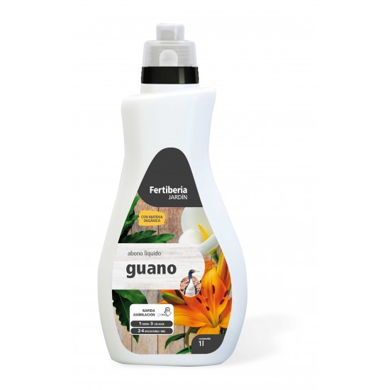 Fertilizante abono Guano 1L LÍQUIDO (Fertiberia)