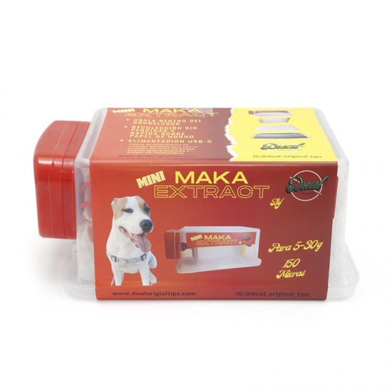 Extractor Resina - Mini Maka (Lavadora seco)