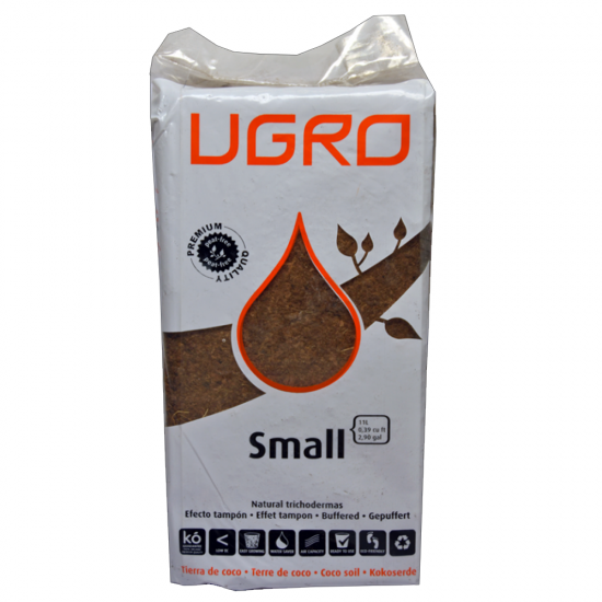 Briqueta de coco deshidratado y comprimido UGro Small 11L 