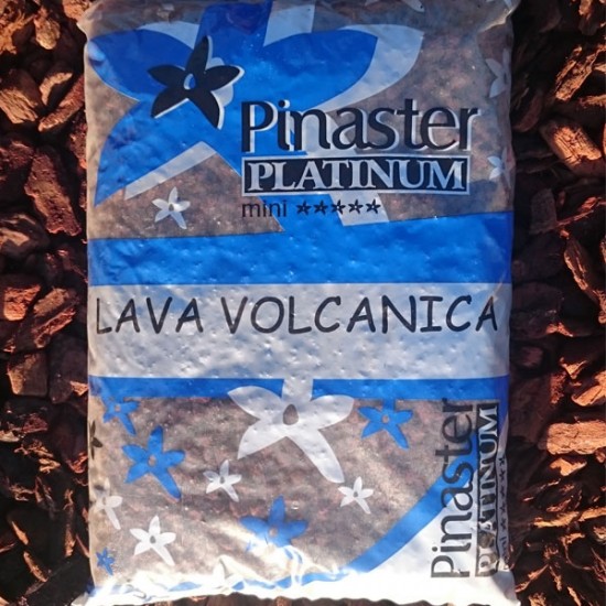 Piedra volcánica 5-9mm Platinum saco 5L Pinaster